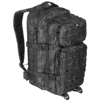 US Rucksack 30 Liter Assault I, night-camo