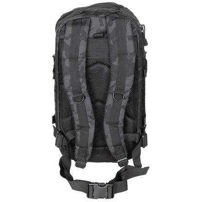 US Rucksack 30 Liter Assault I, night-camo